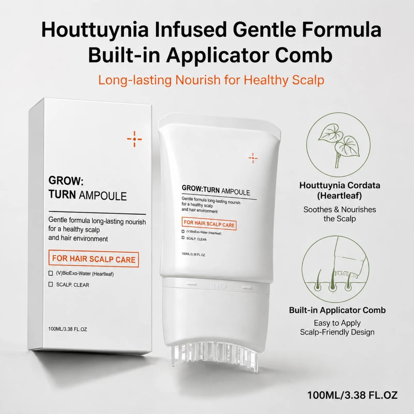 Nourishing Scalp Serum with Massage Comb