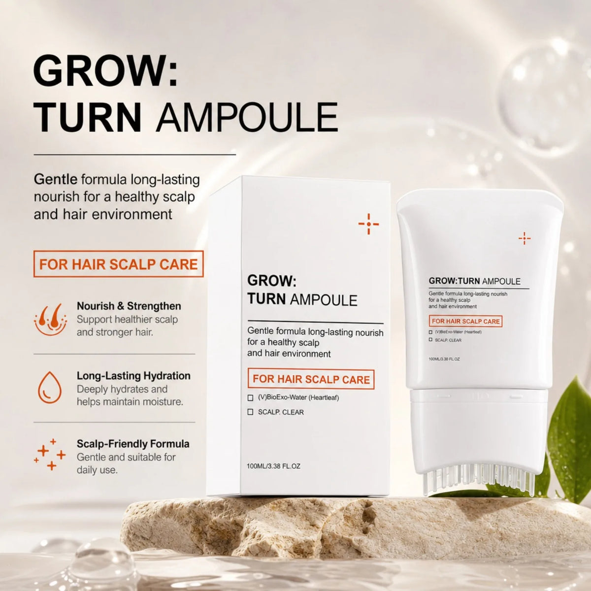 Nourishing Scalp Serum with Massage Comb
