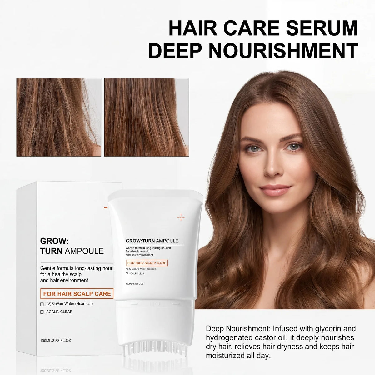 Nourishing Scalp Serum with Massage Comb